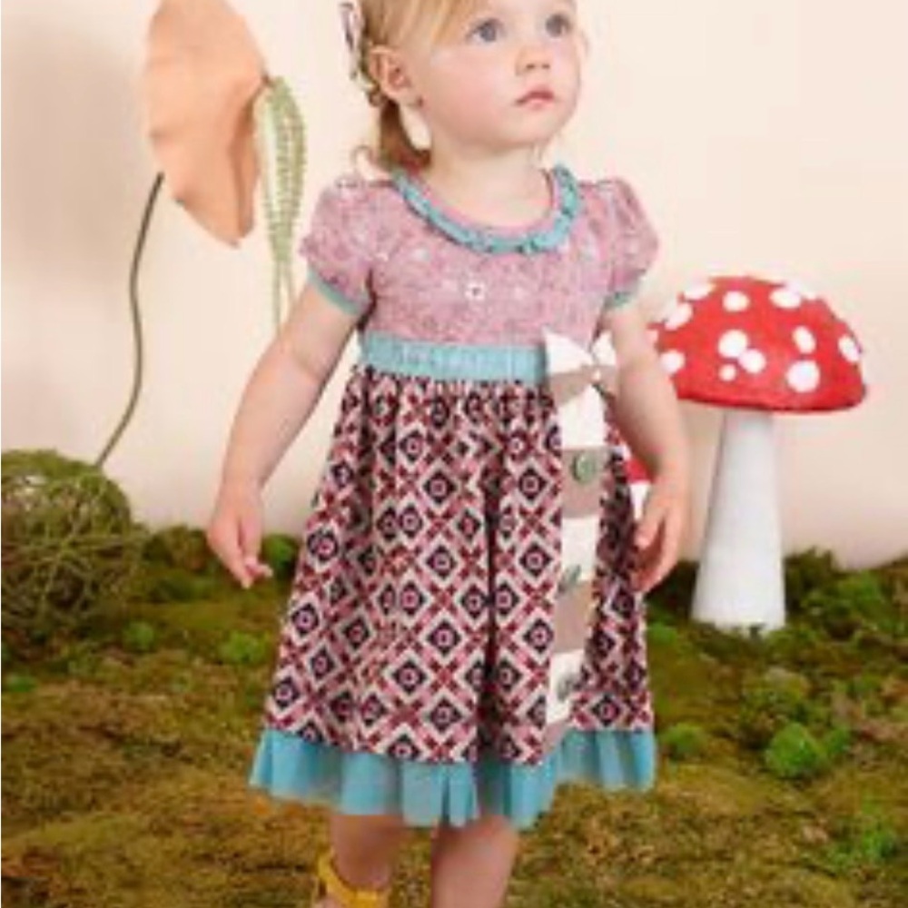 Matilda Jane Once Upon A Time Out of the Way Dress (12-18m)